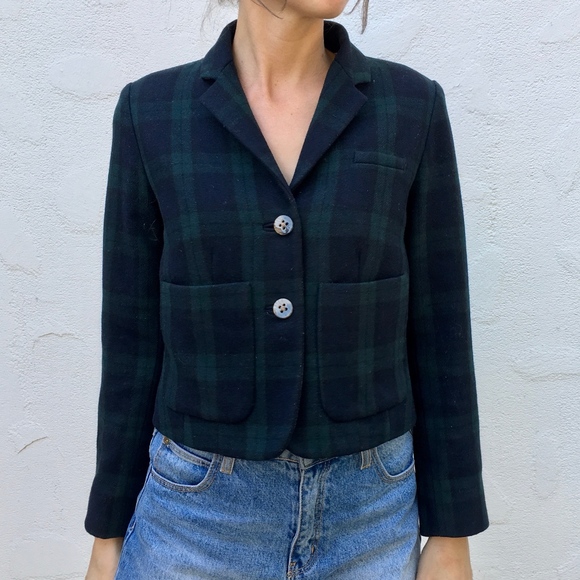 Anthropologie Jackets & Blazers - (Cartonnier) Plaid Kentfield Blazer